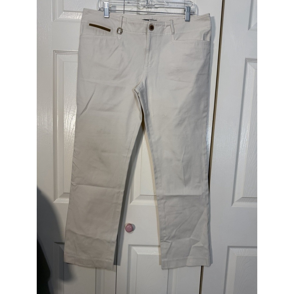 Lauren Ralph Lauren Women's Ivory Pants Size 12